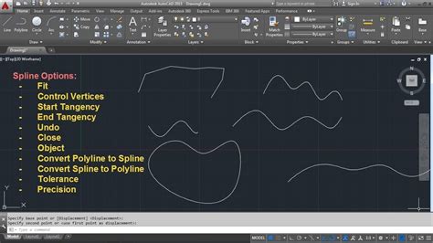 autocad spline|spline command in autocad.